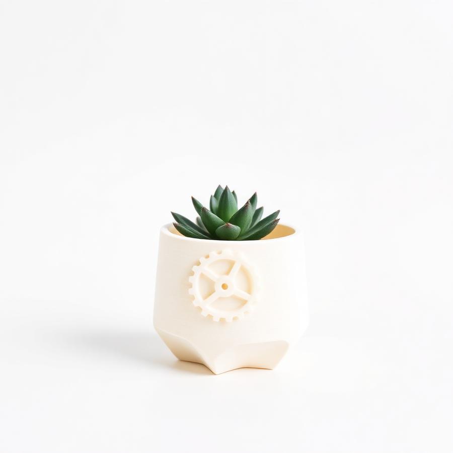 Geared Desk Planter