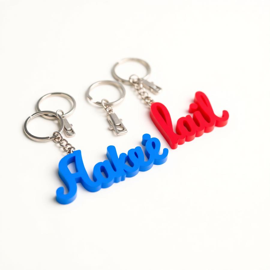Custom Name Keychain